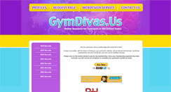 Desktop Screenshot of gymdivas.us